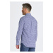 KOŠEĽA GANT REG POPLIN GINGHAM SHIRT COLLEGE BLUE