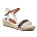 Tommy Hilfiger Espadrilky Rope Wedge T3A7-32777-0048X100 M Biela