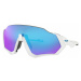 Oakley FLIGHT JACKET Športové slnečné okuliare, biela, veľkosť