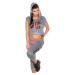 Trendy KouCla Dance chillhoodie + zipp in the back white