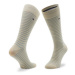 Tommy Hilfiger Súprava 2 párov vysokých pánskych ponožiek 100001496 Béžová