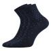 Lonka Fiona Dámske ponožky s voľným lemom - 3 páry BM000001333700100047 tmavo modrá