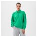 Mikina GAP French Terry Logo Polo Sweatshirt Simply Green 17-5936