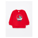 LC Waikiki Crew Neck Long Sleeve New Year's Themed Baby Boy Sweatshirt