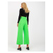 Light green wide sweatpants with holes