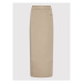 Armani Exchange Puzdrová sukňa 6LYN1G YME3Z 1768 Béžová Slim Fit