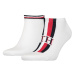 Tommy Hilfiger Ponožky - TH MEN SNEAKER 2P ICONIC STRIPE biele