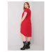 Červené pohodlné šaty LK-SK-506827.45-red