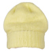 Knitted beanie - yellow