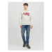 Jack&Jones Mikina Logo 12233597 Sivá Standard Fit