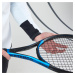 Pánska tenisová mikina Thermic s dlhým rukávom 1/2 zips svetlosivá