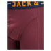 JACK & JONES Boxerky 'Lichfield'  námornícka modrá / oranžová / vínovo červená
