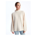 LC Waikiki High Collar Plain Long Sleeve Women's T-Shirt