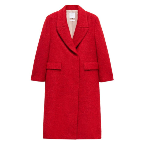 MANGO Zimný kabát 'Carmin'  červená