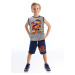 Denokids Taxi Boy T-shirt Shorts Set