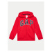 Gap Mikina 550082-00 Červená Regular Fit