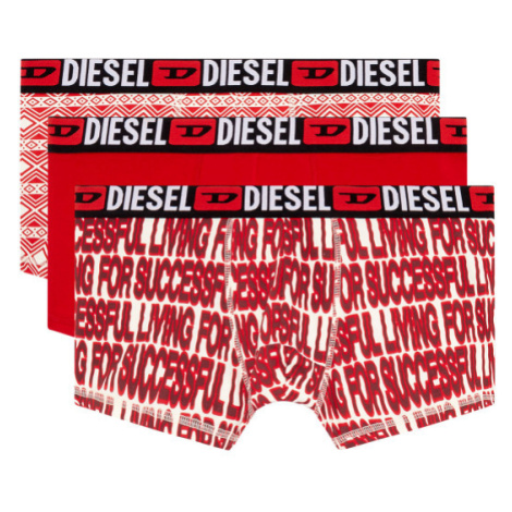 Spodná Bielizeň Diesel Umbx-Damien 3-Pack Boxer-Sho Červená