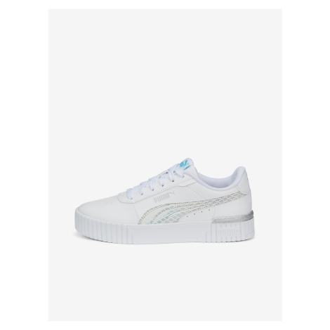 White girls' sneakers Puma Carina 2.0 Mermaid - Women's