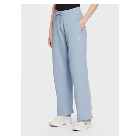Calvin Klein Jeans Teplákové nohavice J20J220261 Modrá Relaxed Fit