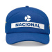 Ayrton Senna čiapka baseballová šiltovka Original Nacional navy blue 2023