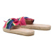 Manebi Espadrilky Sandals With Knot U 5.6 Farebná