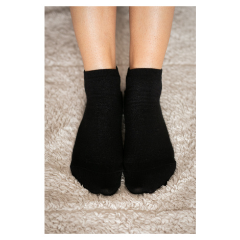 Barefoot ponožky krátke - čierne