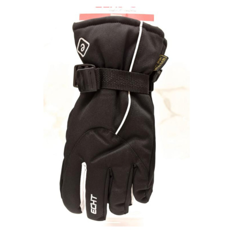 Pánske čierne lyžiarske rukavice ECHT ZERMAT L-XL-2XL