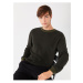 LC Waikiki Crew Neck Long Sleeve Men's Knitwear Sweater