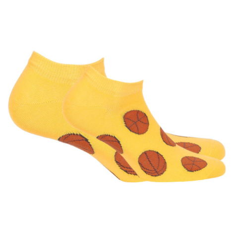 Pánské kotníkové ponožky model 6152430 popel 4547 - Wola