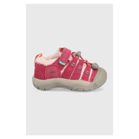Detské topánky Keen ružová farba