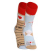 Veselé ponožky Dedoles Zaľúbená pošta (D-U-SC-RS-C-C-1456) S