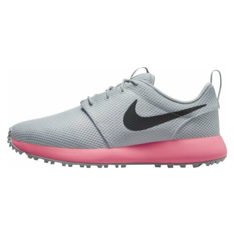 Nike Roshe G Next Nature Junior Golf Shoes Light Smoke Grey/Hot Punch/Black
