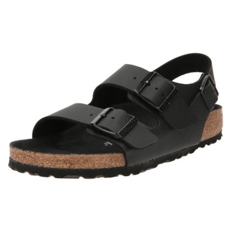 BIRKENSTOCK Sandále 'Milano'  čierna