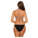 BIELO-ČIERNE PRUHOVANÉ PUSH-UP BIKINY RUBIA M-726 (1)