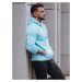 Dstreet blue men's hoodie made of