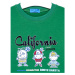 A green blouse for boys with the CALIFORNIA inscription