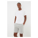 Trendyol Black-Grey Men Regular Fit 2-Pack Knitted Shorts & Bermuda
