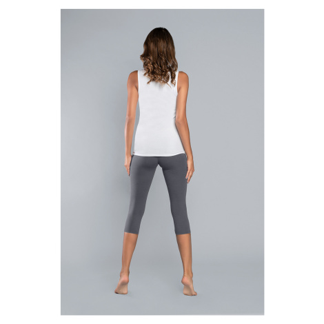 3/4 Leggings - Graphite Italian Fashion