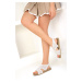 Soho White Women's Sandals 17156