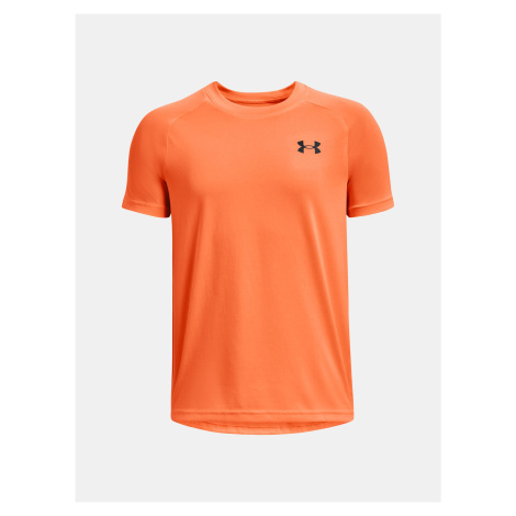 Oranžové športové tričko Under Armour UA Tech 2.0 SS