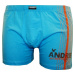 Pánske boxerky Andrie modré (PS 5048 D)