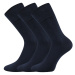 Lonka Diagram Unisex ponožky s voľným lemom - 3 páry BM000001470200101242 tmavo modrá