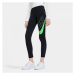 Nike NSW FAVORITES GX LEGGING G Dievčenské legíny, čierna, veľkosť