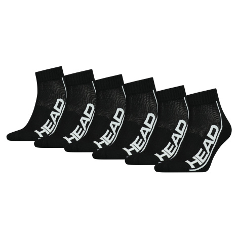 6PACK ponožky HEAD čierné (701220489 001) L