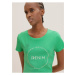Svetlo zelené dámske tričko Tom Tailor Denim