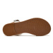 Calvin Klein Jeans Sandále Flat Sandal V3A2-80824-1688 S Biela