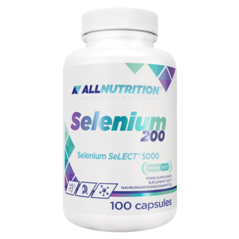 Allnutrition Selenium 200 kapsuly pre krásne vlasy, pleť a nechty