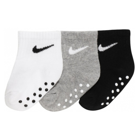 Nike Sportswear Športové ponožky  sivá melírovaná / čierna / biela