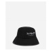 Klobúk Karl Lagerfeld Hotel Karl Canvas Bucket Black