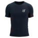 Compressport PERFORMANCE SS TSHIRT Pánske bežecké tričko, čierna, veľkosť